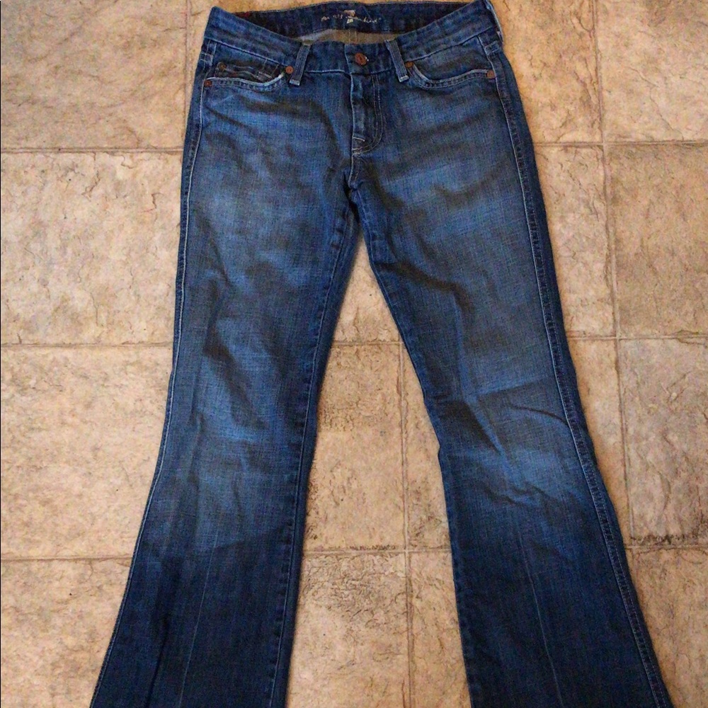 Boot cut jeans